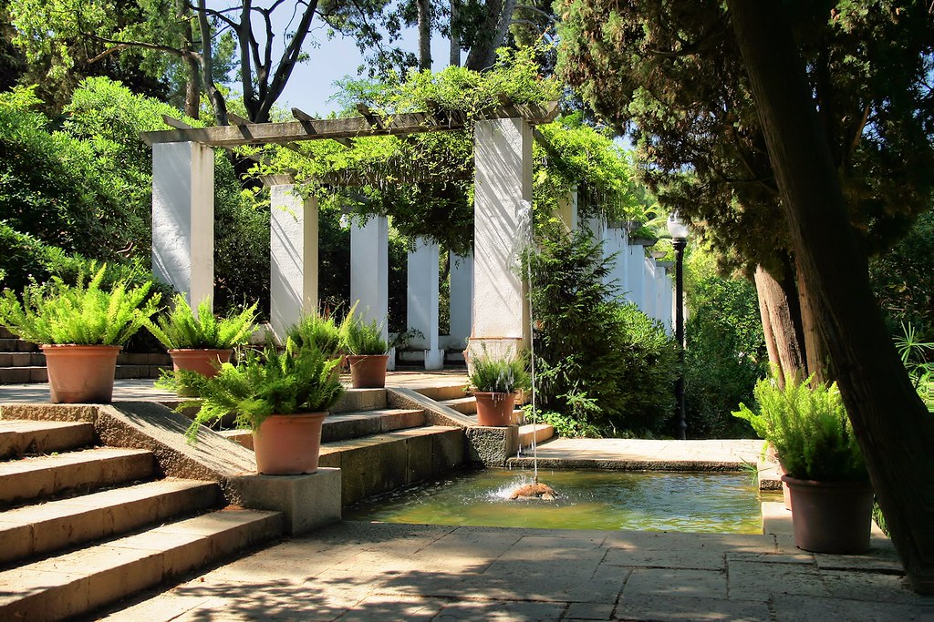 Jardins de Laribal, Montjuic, Barcelona.