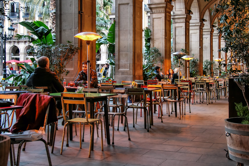 Plaça Reial, Barcelona.